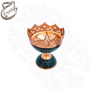 سرویس آجیل خوری فیروزه کوبی هفت پارچه