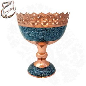 سرویس آجیل خوری فیروزه کوبی هفت پارچه