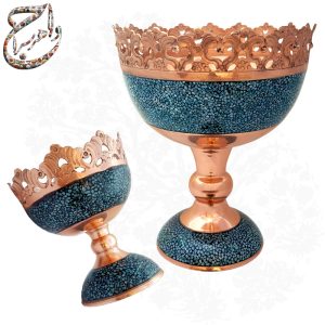 سرویس آجیل خوری فیروزه کوبی هفت پارچه