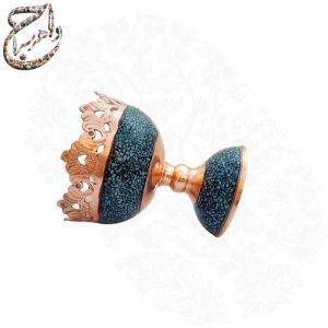 سرویس آجیل خوری فیروزه کوبی هفت پارچه