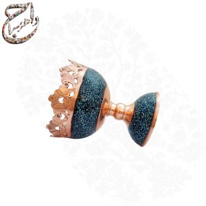 سرویس آجیل خوری فیروزه کوبی شش پارچه
