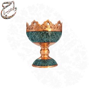 سرویس آجیل خوری فیروزه کوبی شش پارچه