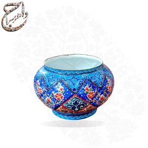قندان مسی میناکاری