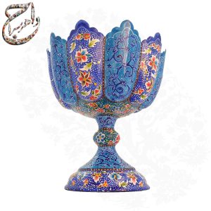گزخوری مینا کاری شده بر پایه ی مس سایز 16