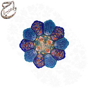 گزخوری مینا کاری شده بر پایه ی مس سایز 16