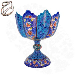 گزخوری مینا کاری شده بر پایه ی مس سایز 16