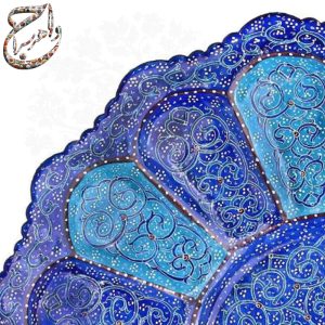 کاسه بشقاب میناکاری سایز 16