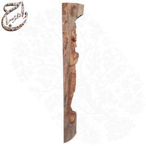 منبت کاری نقش تابوت فراعنه مصر روی کنده چوب درخت گردو