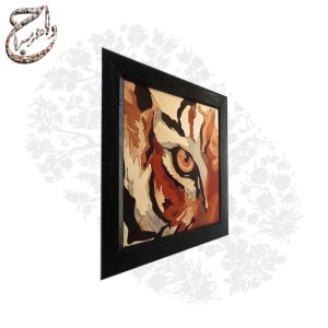 تابلو معرق نیم رخ ببر سبک رئال