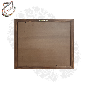 قاب گل فرش دستباف قدیمی مدل f009jw