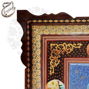 ساعت دیواری مینا و خاتم کاری ممتاز