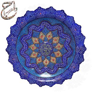 میوه خوری مسی میناکاری شده
