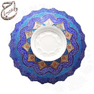 میوه خوری مسی میناکاری شده