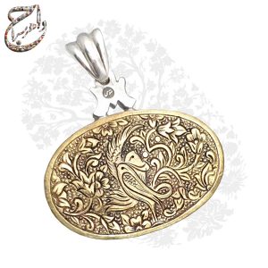 گردن آویز عقیق خط استاد اعلاء