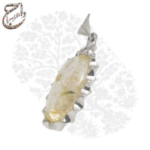 گردن آویز درّ طلایی مودار