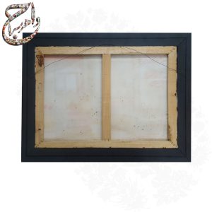 تابلو نقاشی رنگ روغن طرح دیوار کاه گلی