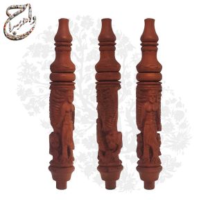 دکوری فیلتر سیگار چوبی منبت‌کاری‌شده از چوب گردو