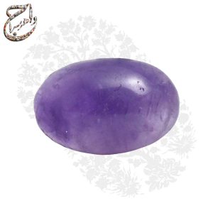 نگین آمیتیست طبیعی تراش دامله | سایز انگشتری ۲۹×۱۹ میلی‌متر