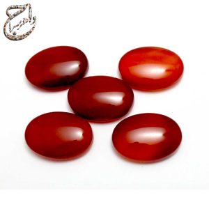 پک پنج عددی عقیق سبز رنگ شده آزمایشگاهی