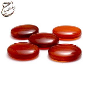 پک پنج عددی عقیق سبز رنگ شده آزمایشگاهی