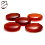 پک پنج عددی عقیق سبز رنگ شده آزمایشگاهی