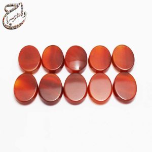 پک پنج عددی عقیق سبز رنگ شده آزمایشگاهی