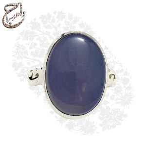 انگشتر عقیق کبود یمنی