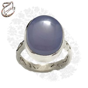 انگشتر عقیق کبود یمنی